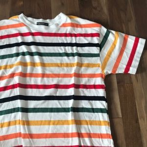 BRANDY MELVILLE T SHIRT RAINBOW